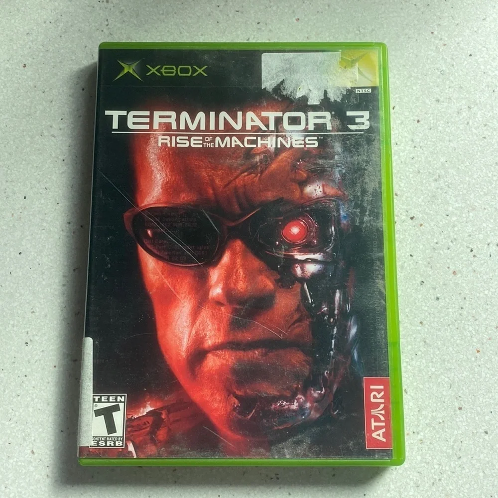Xbox Terminator 3 Video Game